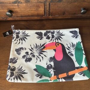 MIX IT WET DRY BAG NWT Toucan Cosmetic Travel Pouch